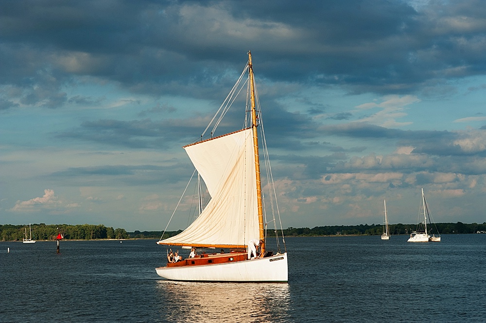 Wedding of Anna Leist and Kevin Weigand at the St. Michaels Maritime Museum in St. Michaels, Md. Saturday, September 6, 2014. ((C)2014 Michael Connor / Connor Studios)