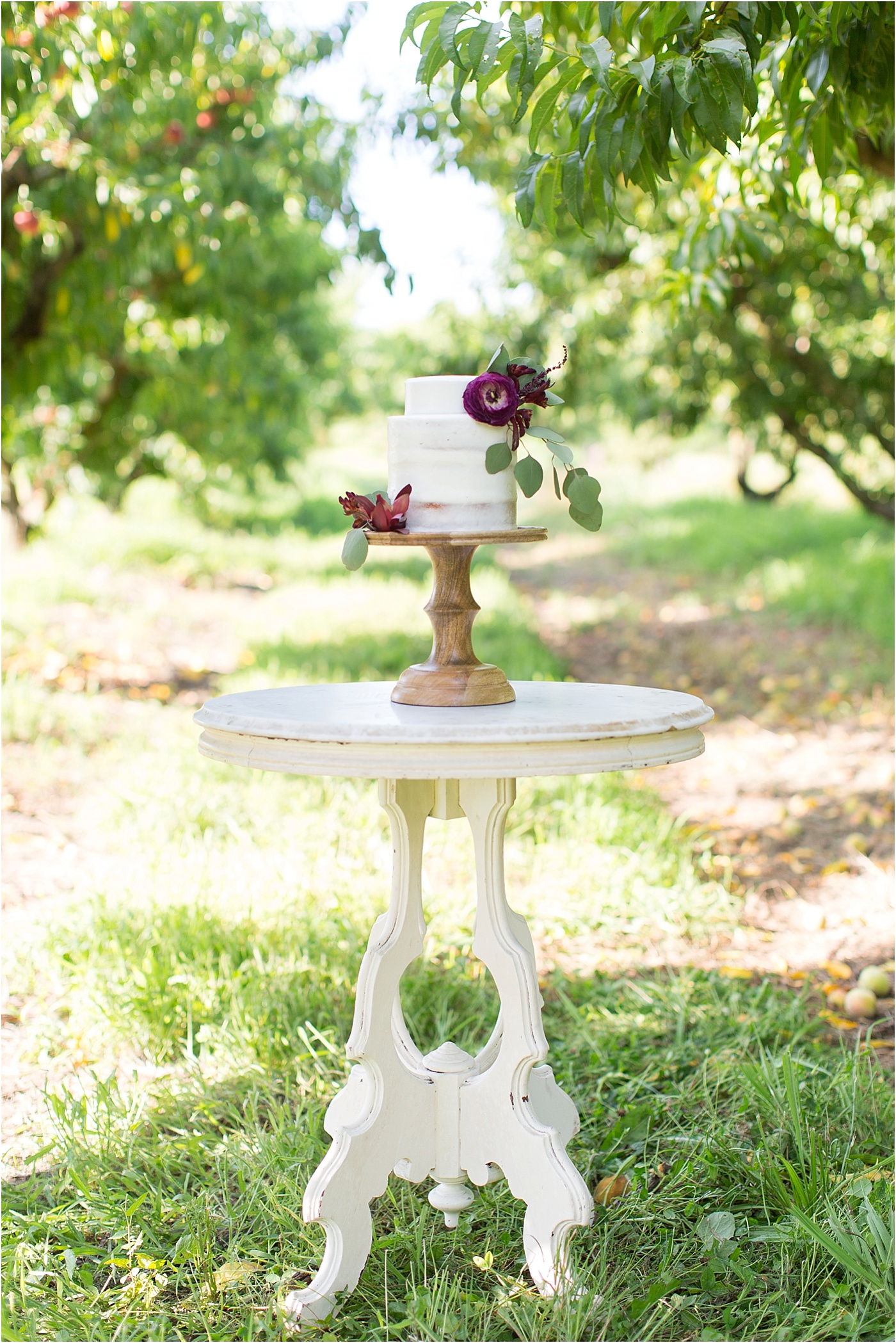 Rustic Peach Orchard Wedding Inspiration