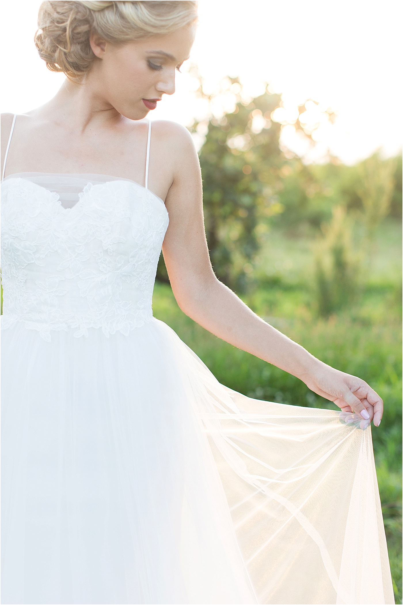 Rustic Peach Orchard Wedding Inspiration