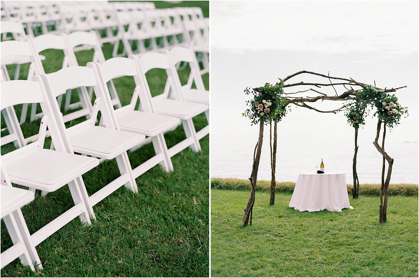 rustic greenery wedding