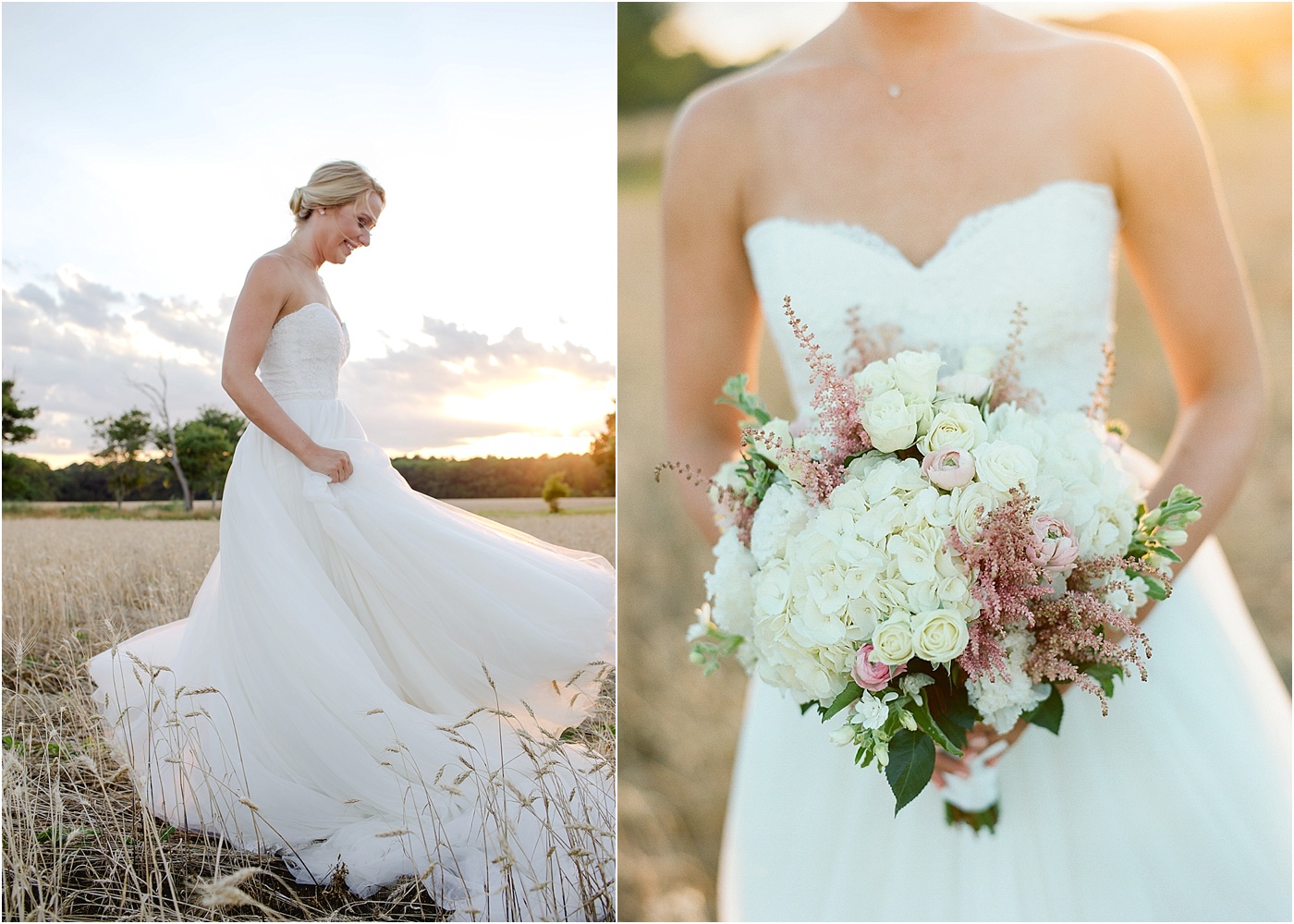 pink and white floral bouquet 